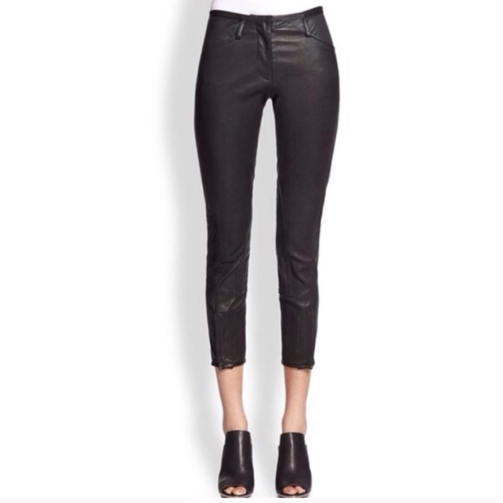 3.1 Phillip Lim Leather Jodhpur Pants